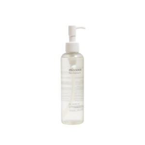 Aceite limpiador, Mixsoon, dermocosmética coreana, soya fermentada, pera fermentada, limpiador de poros, limpieza de impurezas, puntos negros, puntos blancos, kbeauty, glasskin